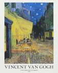 Plakat - Café Terrace At Night - Admen.dk