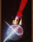 Poster - Groovy Shoe and Disco Ball