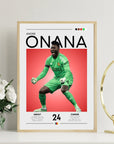 Poster - Andre Onana graphic look
