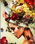 Plakat - Feminine Flowers - admen.dk