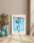 Poster - Phil Foden graphic look