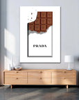 Plakat - Prada chocolate bite - Admen.dk