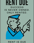Plakat - Rent due citat - admen.dk
