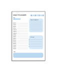 Plakat - Daily Planner - Engelsk - admen.dk