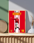 Poster - Wayne Rooney in jubilation