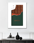 Plakat - Gucci chokolade bid - admen.dk