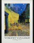 Plakat - Café Terrace At Night - Admen.dk