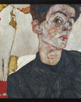 Poster - Egon Schiele's Self Portrait With Physalis 1912