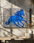 Canvas - Blue Horse