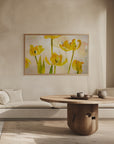 Plakat - Flowering tulips