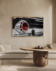 Poster - US classic car 1963 New Yorker rear abstract