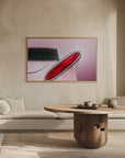 Poster - US classic car 1961 Comet tail fin abstract