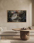 Poster - Cat Animal Vintage Art Illustration Wallart 07