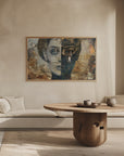 Poster - Woman Portrait Abstract Art Illustration Wallart 44