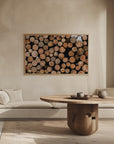Plakat - Wood Logs 03 - Admen.dk