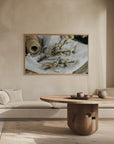 Plakat - White Flowers 22 - Admen.dk