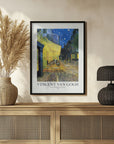Plakat - Café Terrace At Night - Admen.dk
