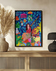Plakat - Girl At the Stairs - Admen.dk