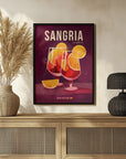 Poster - Sangria Cocktail