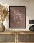 Poster - Textured Mocha Foliage