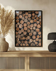 Plakat - Wood Logs 02 - Admen.dk