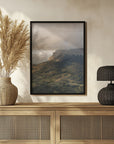 Plakat - Mountain view and clouds - Admen.dk