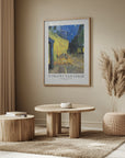 Plakat - Café Terrace At Night - Admen.dk