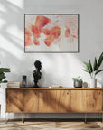 Plakat - Modern poppies