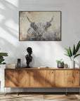 Poster - Cow Highland Illustration Art 04
