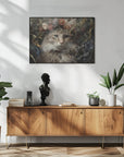 Poster - Cat Animal Vintage Art Illustration Wallart 07