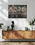 Poster - Parrot Animal Vintage Art Illustration Wallart 10