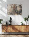 Poster - Tiger Animal Vintage Art Illustration Wallart 20