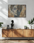 Poster - Woman Portrait Abstract Art Illustration Wallart 44