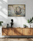 Plakat - African Sahara Art Vintage Style 1