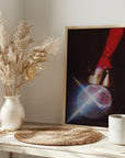 Poster - Groovy Shoe and Disco Ball