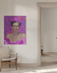 Canvas - Frida in Purple