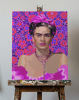 Canvas - Frida in Purple
