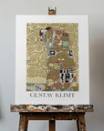 Canvas - Fulfillment (1910–1911) Gustav Klimt - Admen.dk