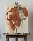 Canvas - Homage to Toulouse-Lautrec XXXVI