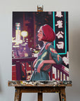 Canvas - Girl in Japan - Admen.dk