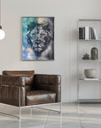 Plakat - Lion Poster Art 01