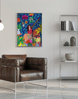 Plakat - Girl At the Stairs - Admen.dk
