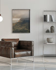 Plakat - Mountain view and clouds - Admen.dk