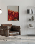 Plakat - Red Flowers 22 - Admen.dk