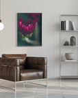 Plakat - Red Flowers 37 - Admen.dk