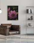 Plakat - Pink Flowers 40 - Admen.dk