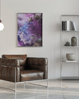 Plakat - Purple Flowers 08 - Admen.dk