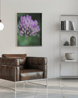 Plakat - Purple Flowers 01 - Admen.dk