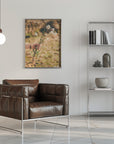Plakat - White Flowers 09 - Admen.dk