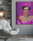 Canvas - Frida in Purple